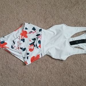 One piece bathing suit